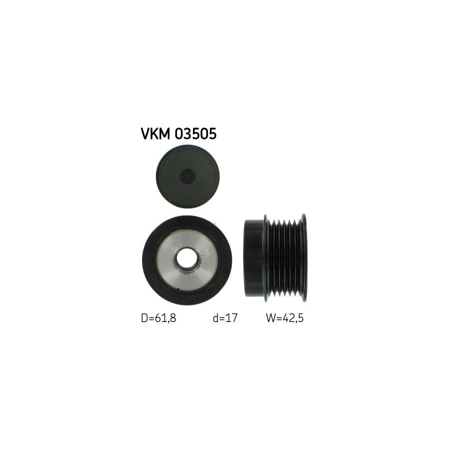 Skf Vkm 03505 Alternator Freewheel Clutch | ML Performance US Car Parts