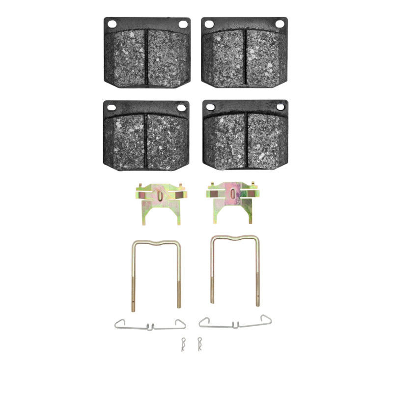 R1 Concepts R1 85-86 Saab 900 Front Semi Met Pads & Hardware Kit