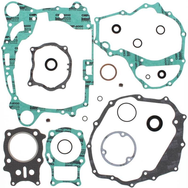 Vertex Pistons Vertex Gaskets 97-01 Honda TRX250 Recon Complete Gasket Kit w/ Oil Seals
