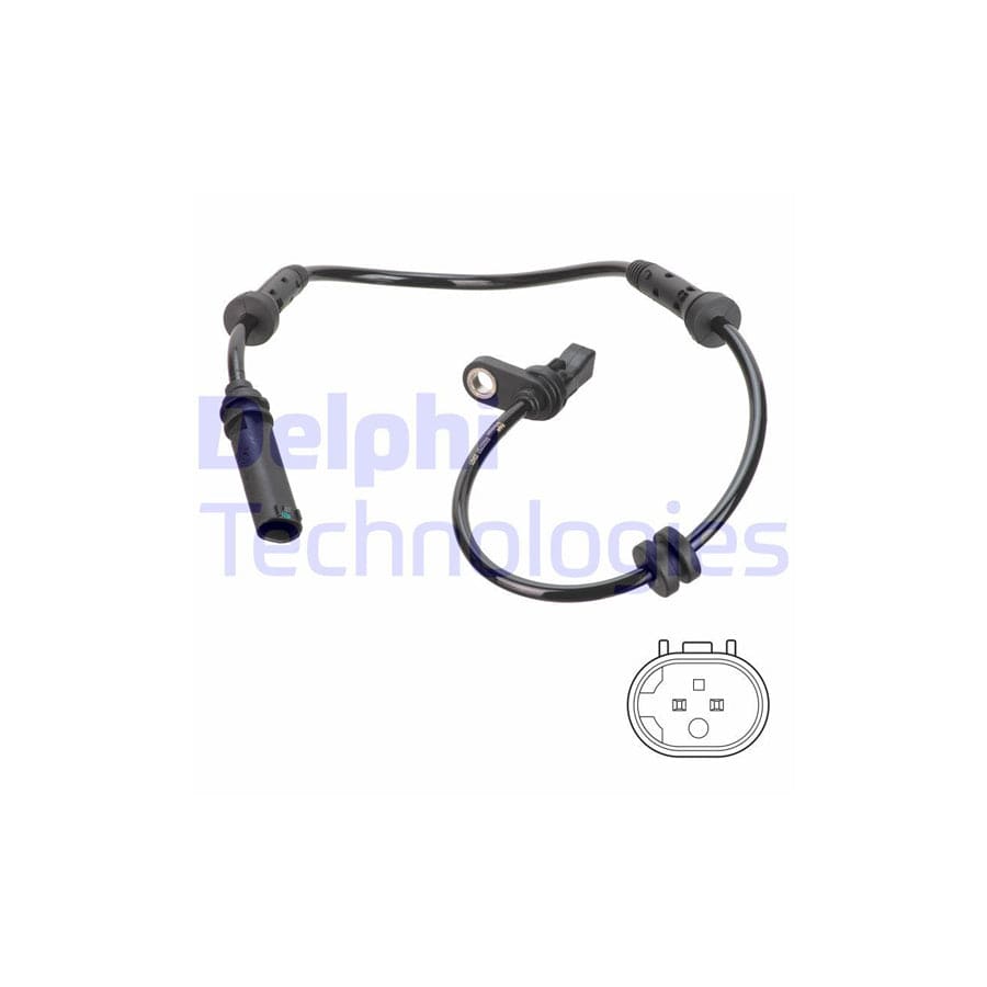 Delphi Ss20757 Abs Sensor