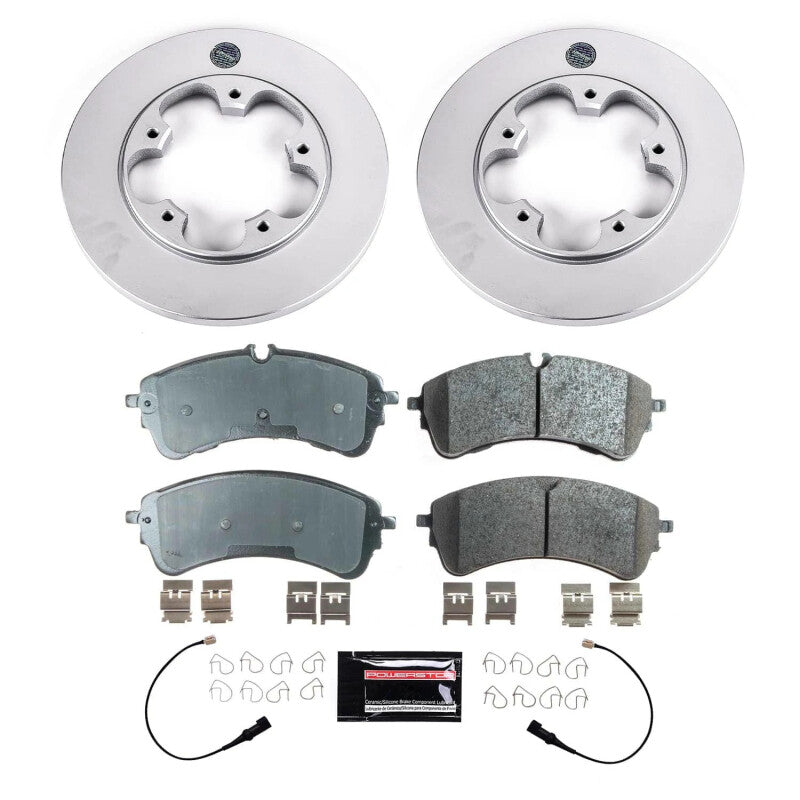 PowerStop Power Stop 2021 Ford Transit-350 Rear Z17 Coated Brake Kit