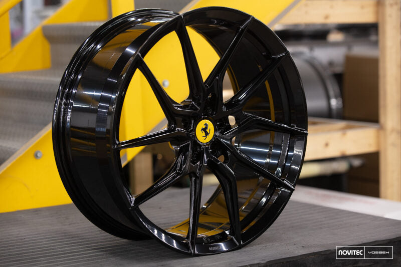 Vossen x Novitec NF8 21x9in - 5x114.3 BP - ET30 - Gloss Black Ferrari GTC4Lusso / FF Front Wheel