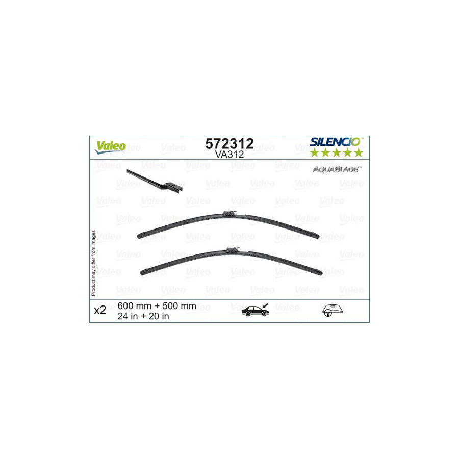 Valeo 572312 Wiper Blade | ML Performance US Car Parts