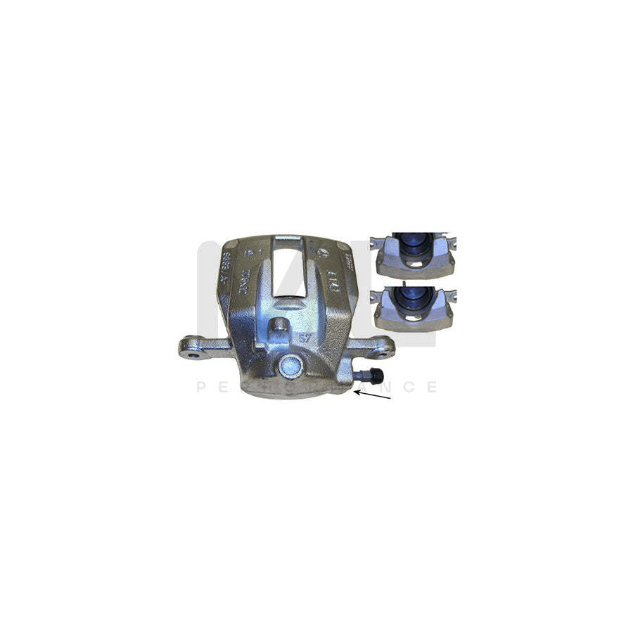 TEXTAR 38169500 Brake Caliper suitable for MERCEDES-BENZ A-Class (W169) without holder | ML Performance Car Parts