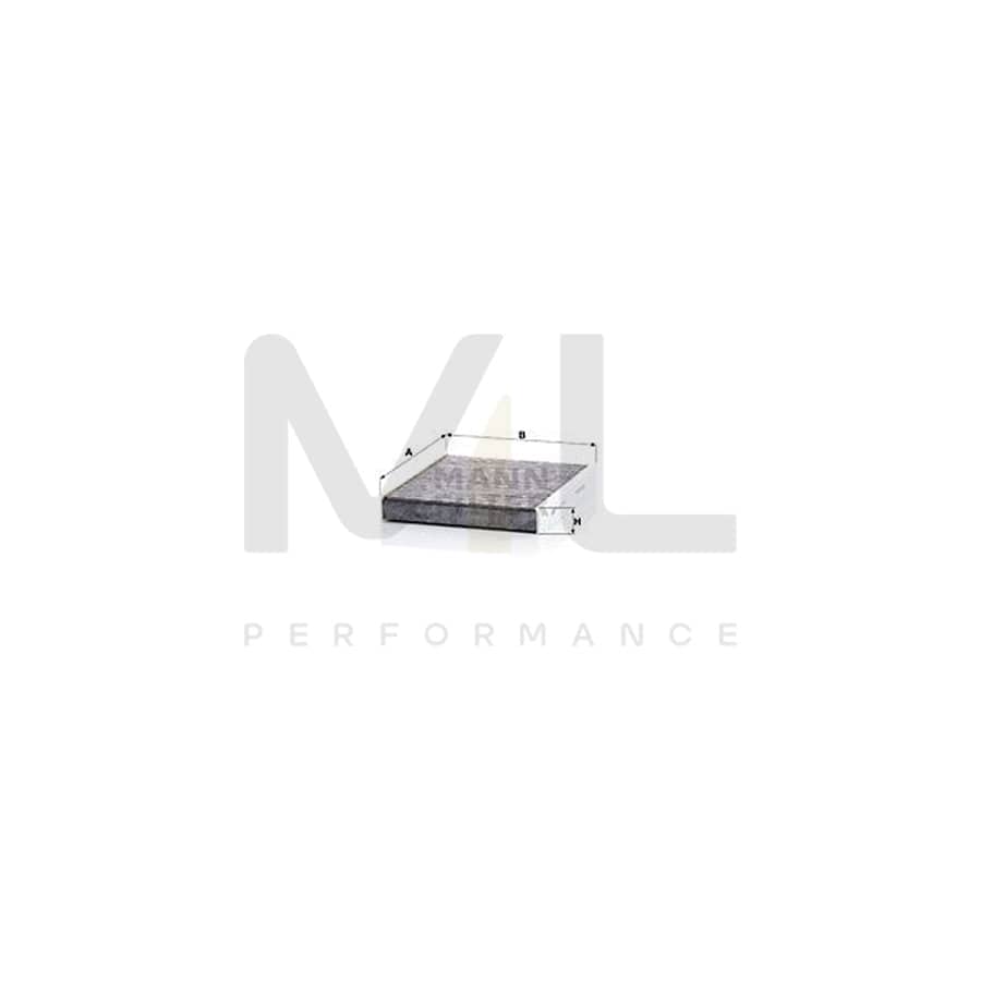 MANN-FILTER CUK 22 032 Pollen filter Activated Carbon Filter