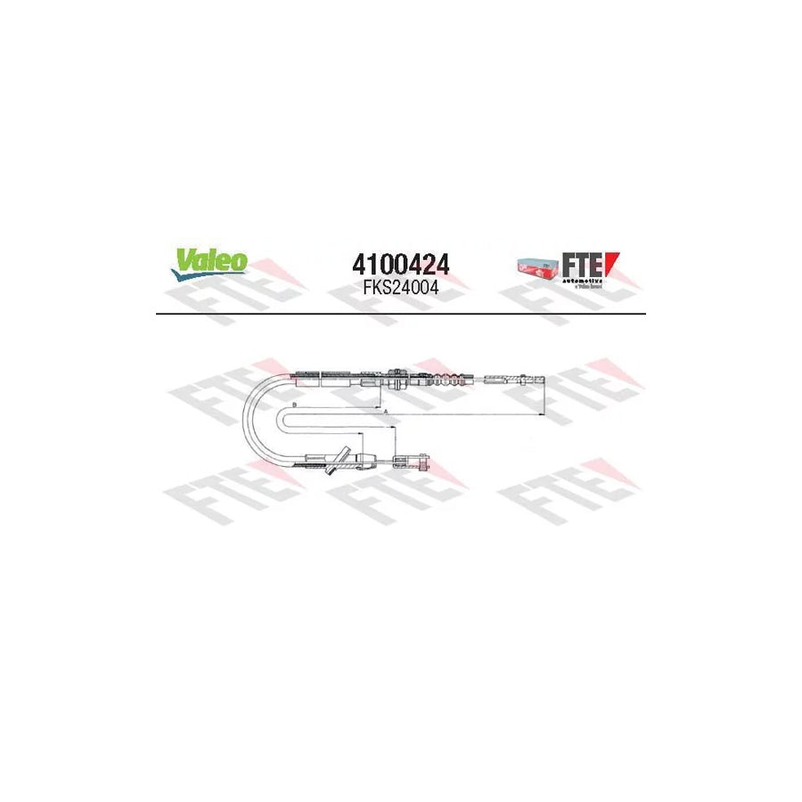 FTE 4100424 Clutch Cable