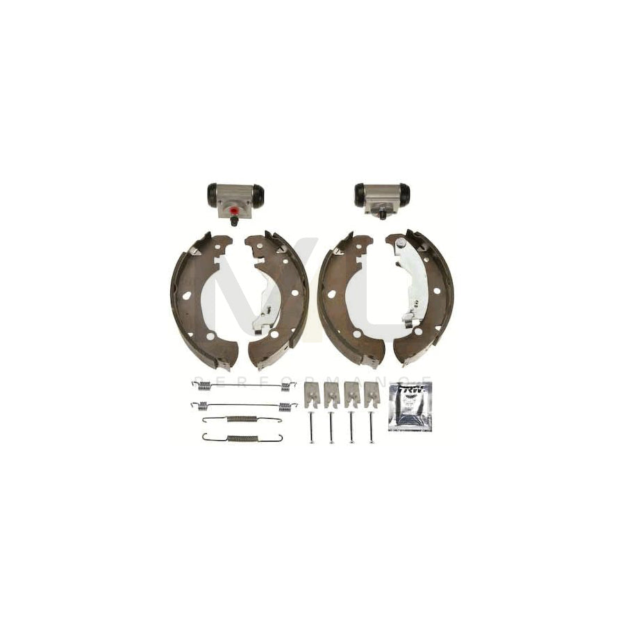 TRW Brake Kit BK1751 Brake Shoe Set with wheel brake cylinder | ML Performance Car Parts