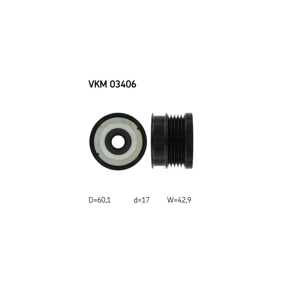 Skf Vkm 03406 Alternator Freewheel Clutch | ML Performance US Car Parts