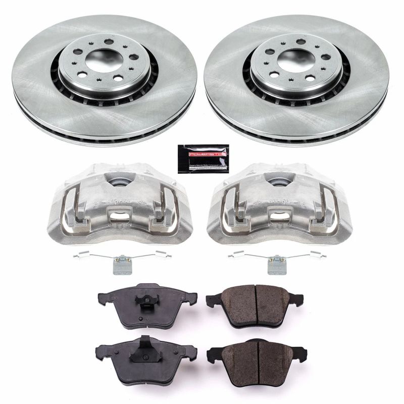 PowerStop Power Stop 03-14 Volvo XC90 Front Autospecialty Kit w/Cals