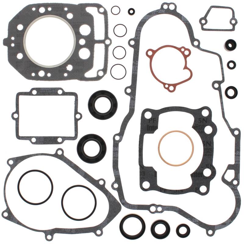 Vertex Pistons Vertex Gaskets 87-88 Kawasaki KXF250 Tecate Complete Gasket Kit w/ Oil Seals