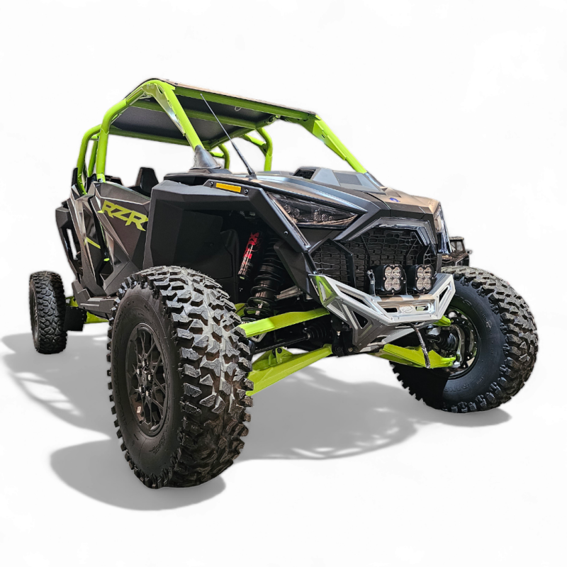 Elektric Off Road Elektric Offroad 2022-2025 Polaris Rzr Pro R/ Pro S/Turbo R Billet Front Winch Bumper Anodized Clear