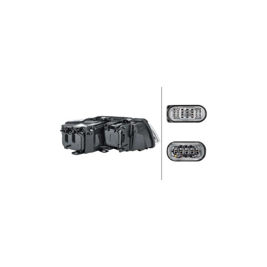 Hella 1EL 009 236-611 Headlight For Audi A8 D3 (4E2, 4E8)