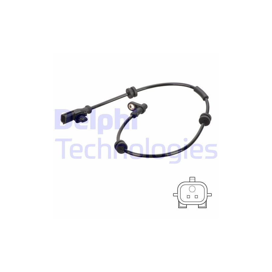 Delphi Ss20798 Abs Sensor For Ford Fiesta