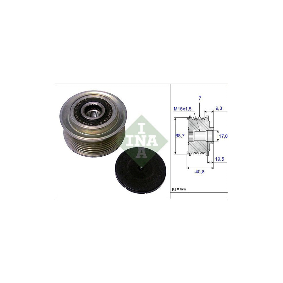 Ina 535 0079 10 Alternator Freewheel Clutch | ML Performance US Car Parts