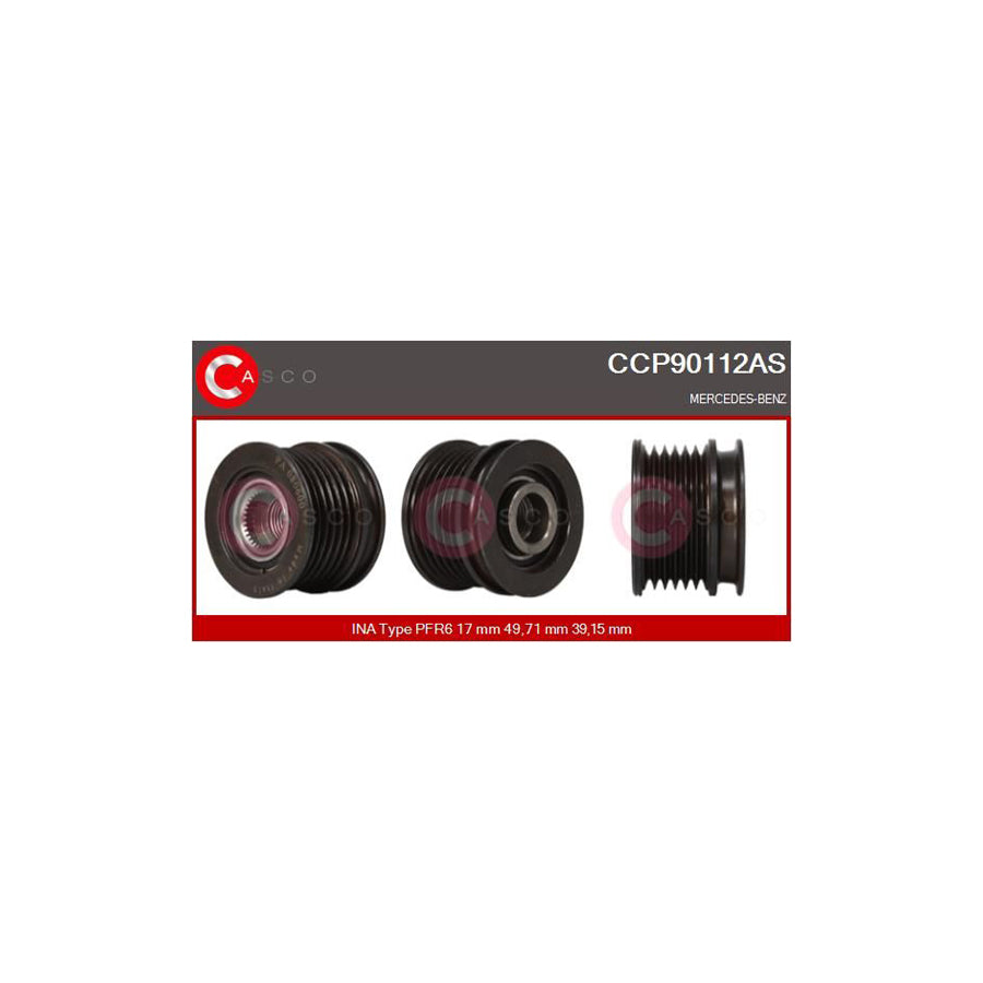 Casco Ccp90112As Pulley, Alternator