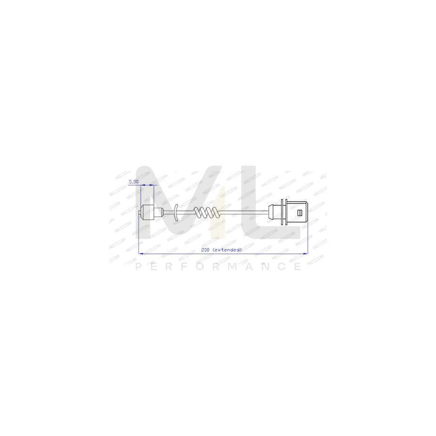 FERODO PREMIER FAI180 Brake pad wear sensor | ML Performance Car Parts