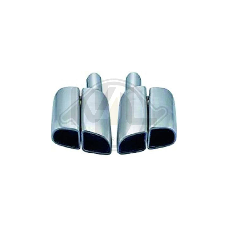 DIEDERICHS HD Tuning 4205001 Exhaust tip for PORSCHE Panamera (971) 240, 60 mm, Stainless Steel