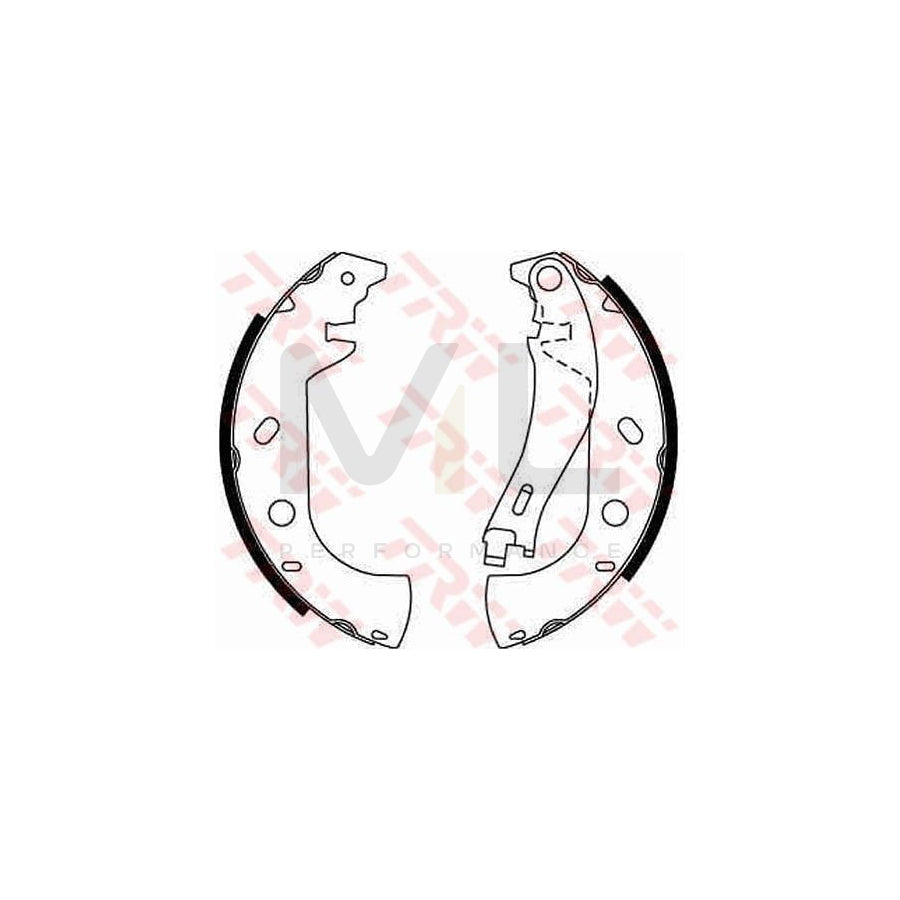 TRW GS8653 Brake Shoe Set | ML Performance Car Parts