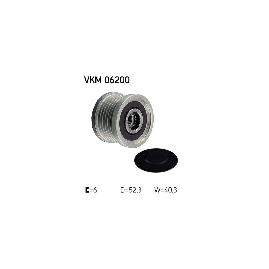 Skf Vkm 06200 Alternator Freewheel Clutch | ML Performance US Car Parts