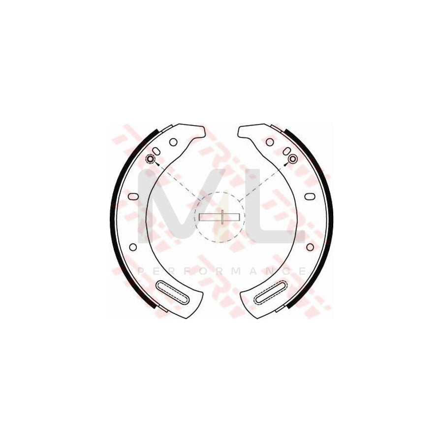 TRW GS6107 Brake Shoe Set | ML Performance Car Parts