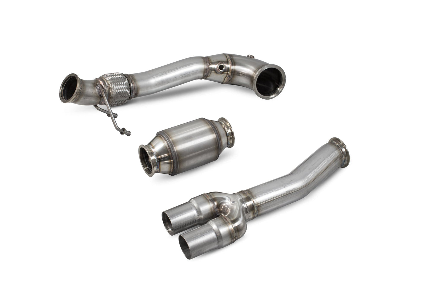 Scorpion SAUX079 Audi Downpipe With A High Flow Sports Catalyst (RS3 8V / TTRS MK3) | ML Performance US US