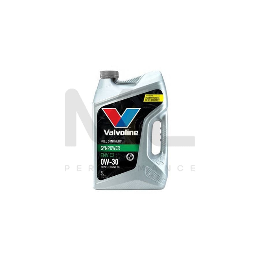 Valvoline SynPower ENV C2 0W-30 Fully Synthetic Engine Oil 5l