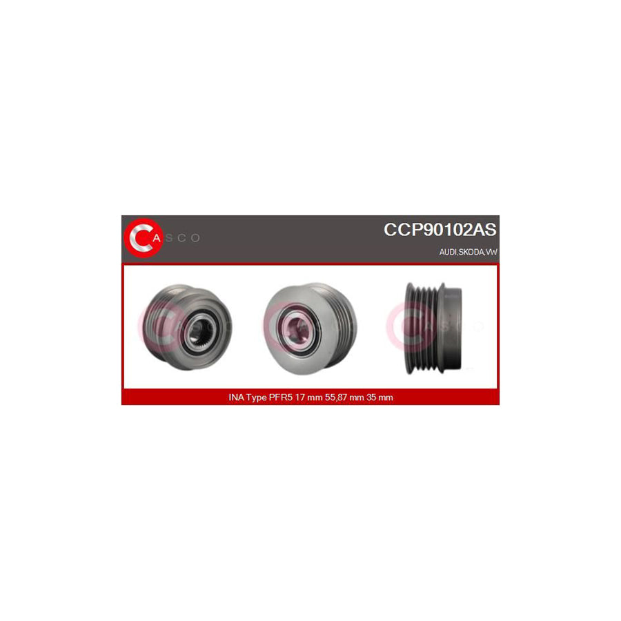 Casco Ccp90102As Pulley, Alternator