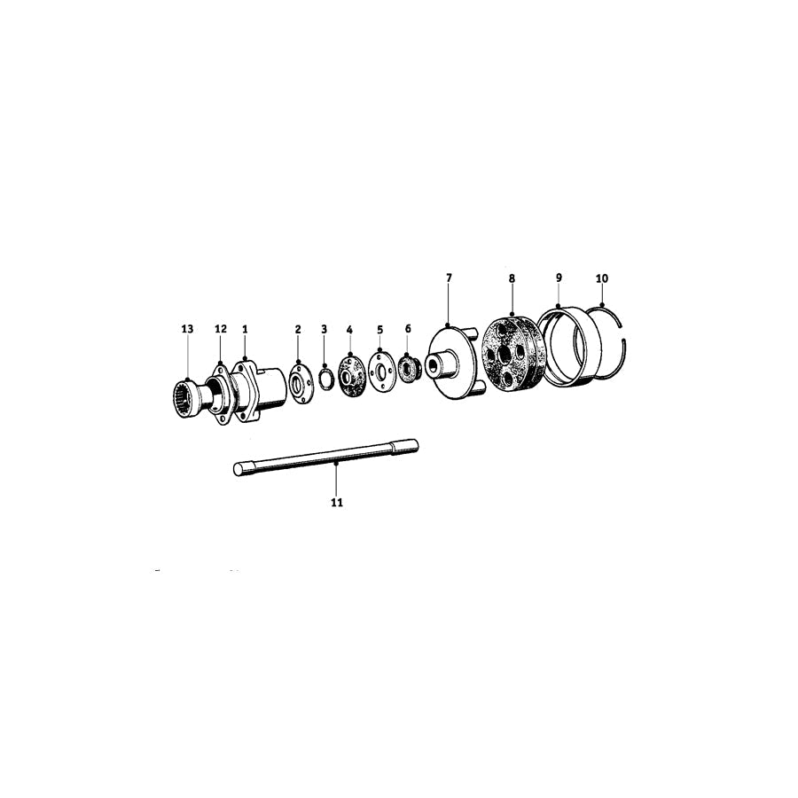 Genuine BMW 33213038183 67 25 24 Sleeve (Inc. R24, R67 & R25) | ML Performance US Car Parts