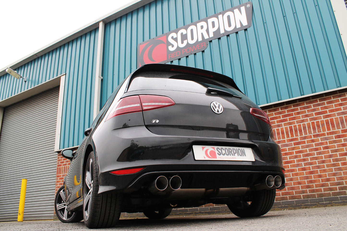 Scorpion SVW044D VW Golf MK7 R Resonated Cat-Back System With No Valves | ML Performance US US