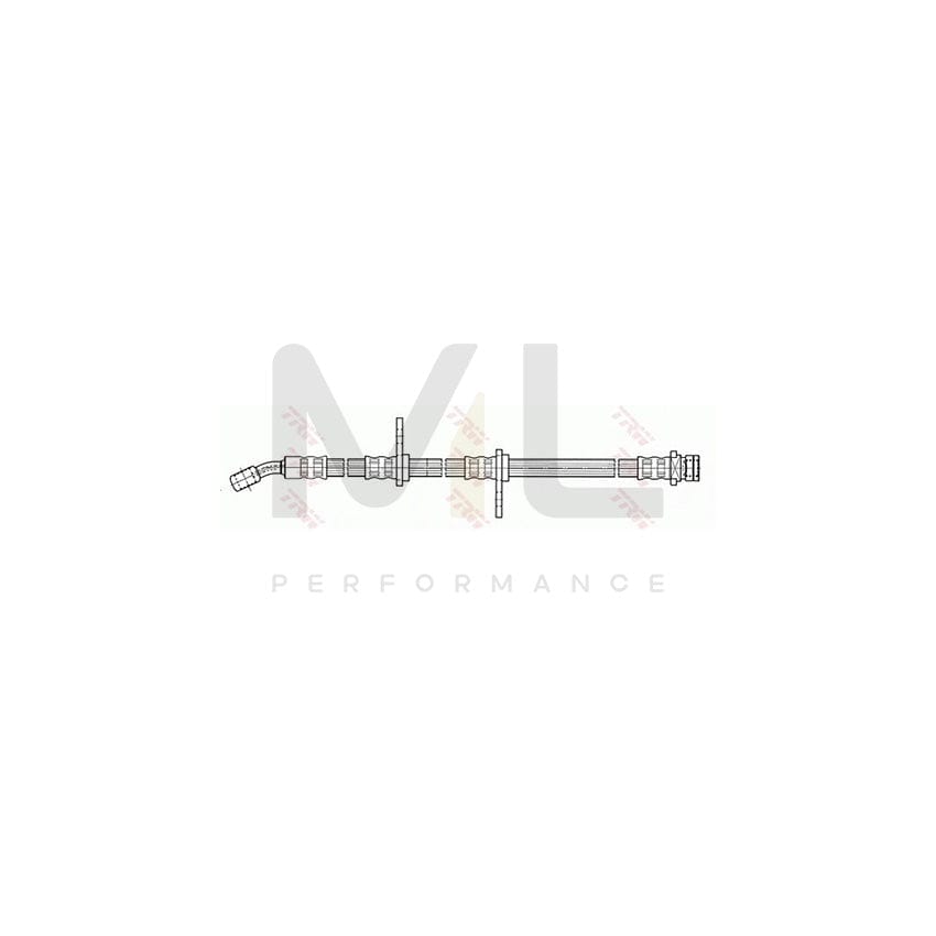 TRW PHD498 Brake Hose for HONDA CIVIC 585mm, M10x1 | ML Performance Car Parts