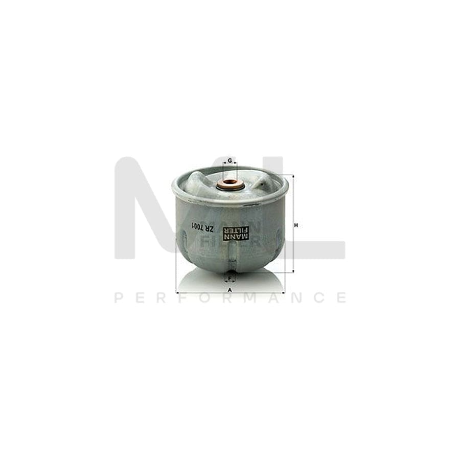 MANN-FILTER ZR 7001 Oil Filter for FORD TRANSIT Centrifuge