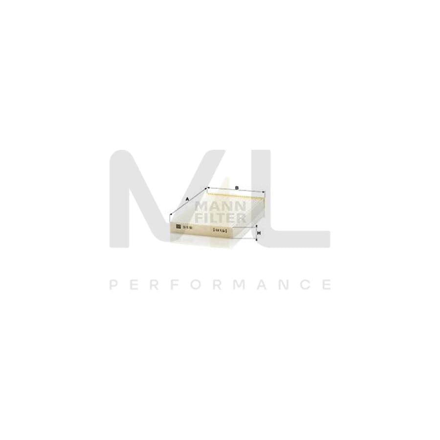 MANN-FILTER CU 15 001 Pollen filter Particulate Filter