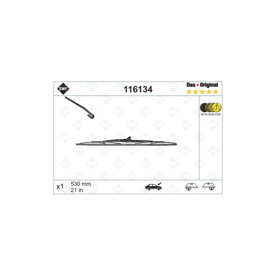 Swf Original 116134 Wiper Blade | ML Performance US Car Parts