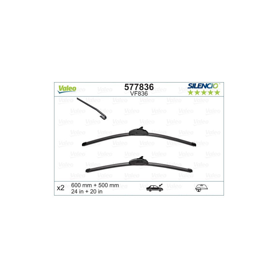 Valeo Silencio X.Trm 577836 Wiper Blade | ML Performance US Car Parts