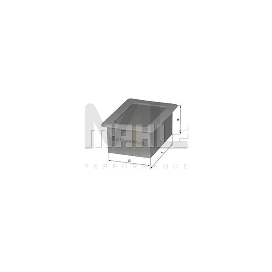 MAHLE ORIGINAL LX 677 Air Filter Filter Insert | ML Performance Car Parts