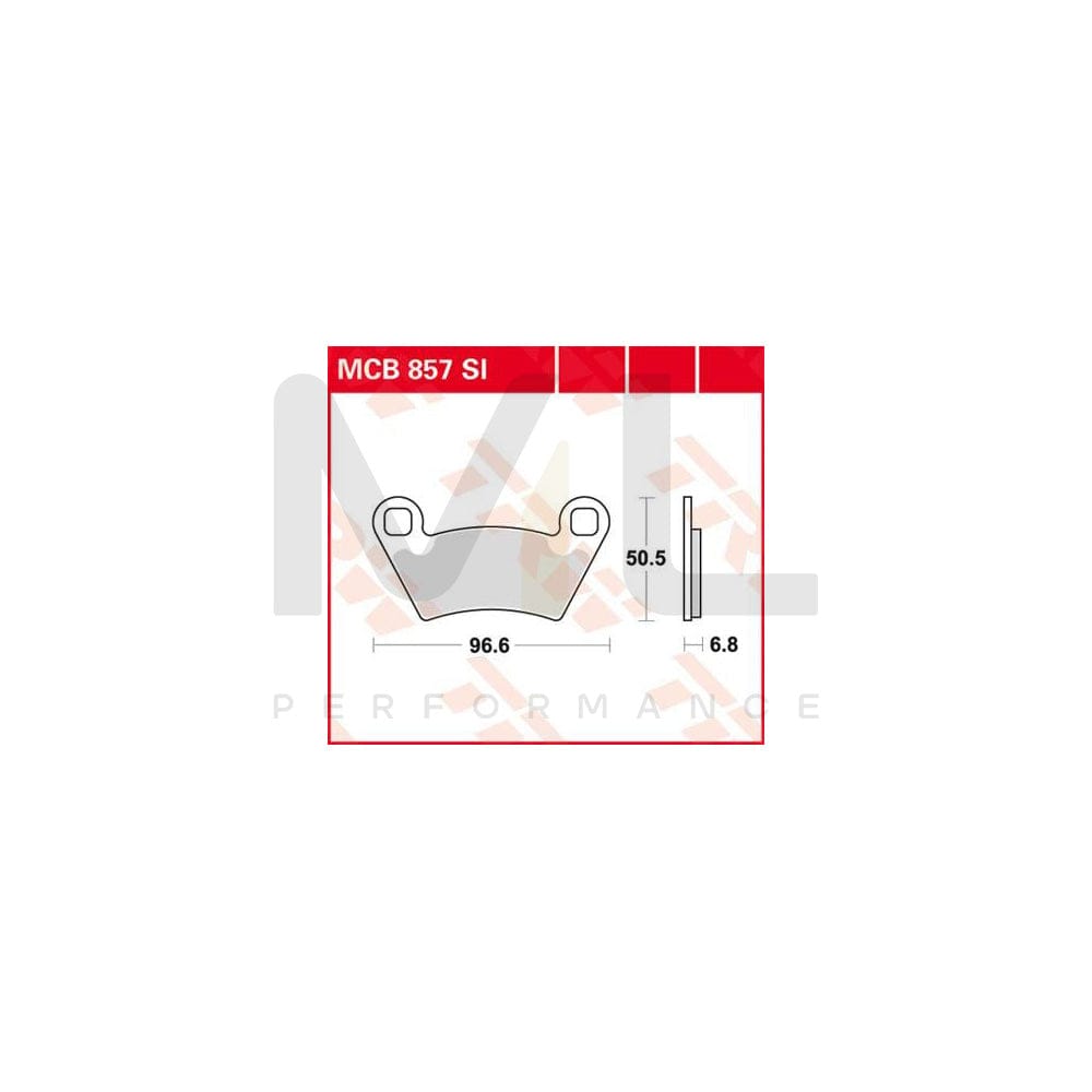 TRW Sinter Offroad Mcb857Si Brake Pad Set | ML Performance Car Parts