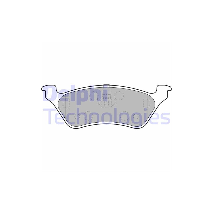 Delphi Lp1694 Brake Pad Set