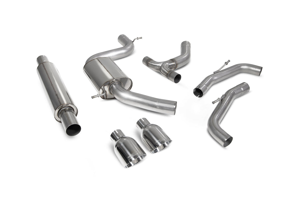 Scorpion SVW064D VW Golf GTI MK8 Resonated Gpf-Back System | ML Performance US US