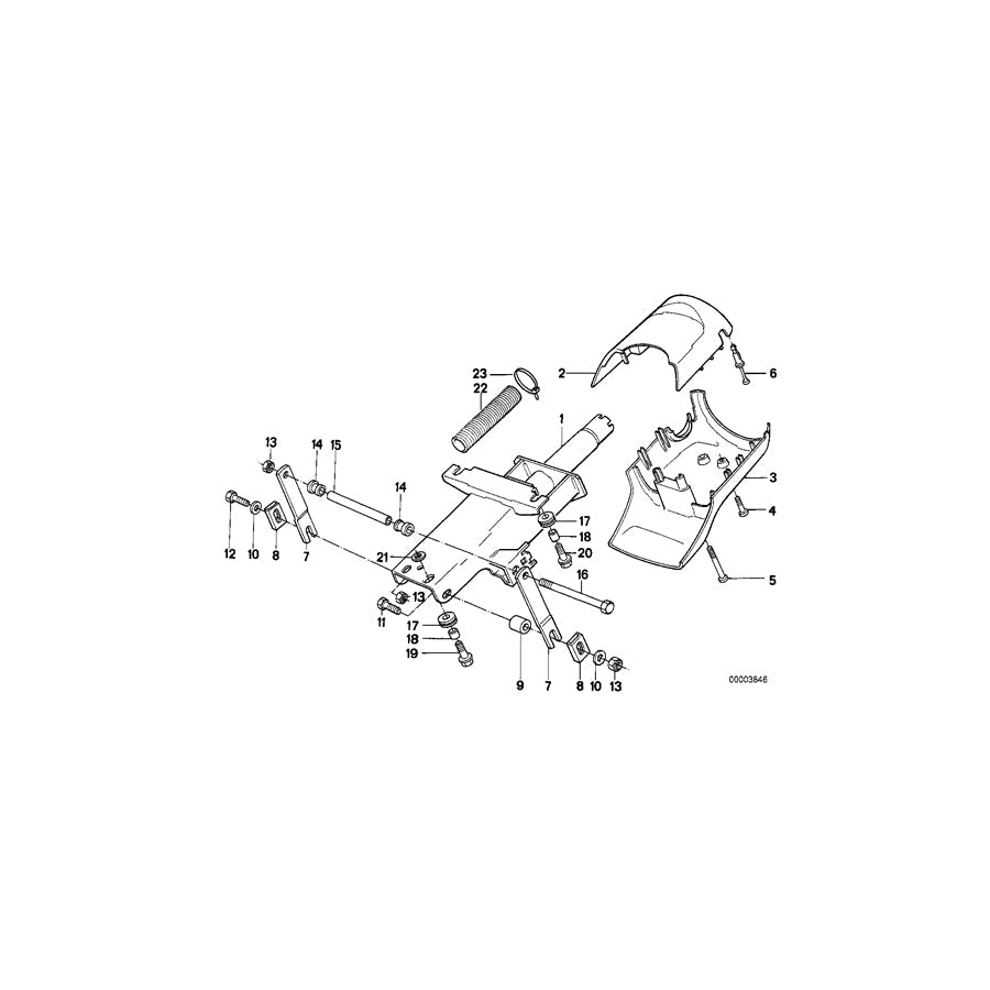 Genuine BMW 32311156232 E34 E32 Expanding Rivet (Inc. 750i, 530i & 730iL) | ML Performance US Car Parts