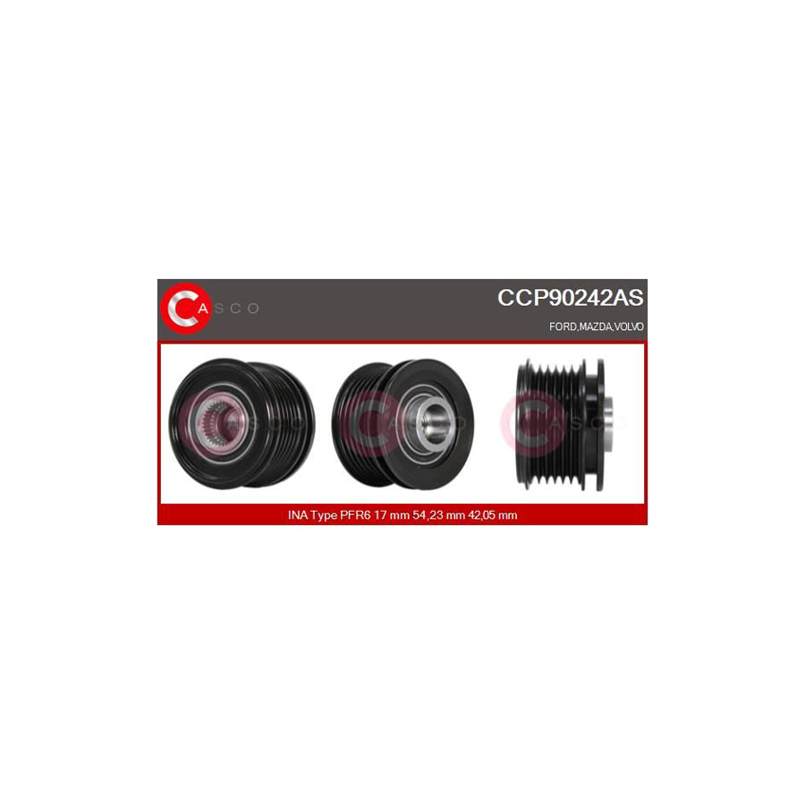 Casco Ccp90242As Pulley, Alternator
