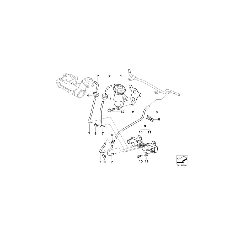 Genuine BMW 11747791096 R50 Absorber (Inc. One D) | ML Performance UK Car Parts