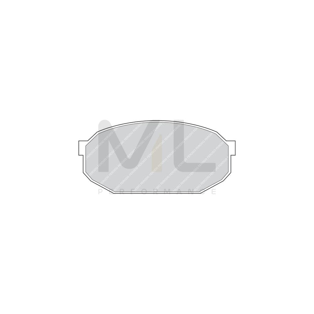 Ferodo Sl Fsl1063 Brake Pad Set Incl. Wear Warning Contact | ML Performance Car Parts