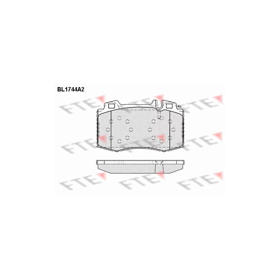 FTE 9010328 Brake Pad Set
