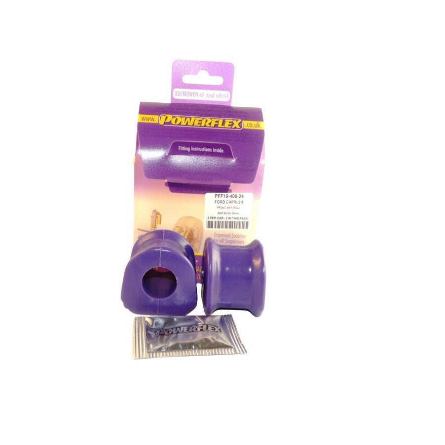 Powerflex PFF19-406-24 TVR Ford Front Anti Roll Bar Bush 24mm (Inc. Griffith & Capri) | ML Performance UK Car Parts