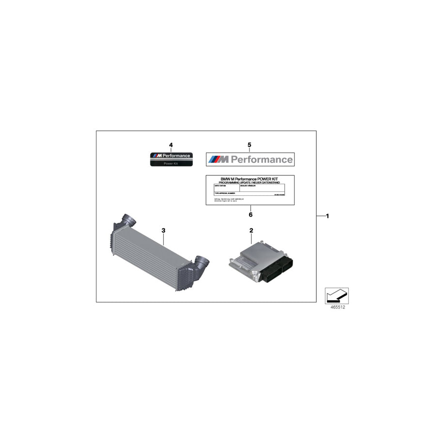 Genuine BMW 11122405695 F25 Power Kit M PERFORMANCE (Inc. X3 20dX) | ML Performance US Car Parts