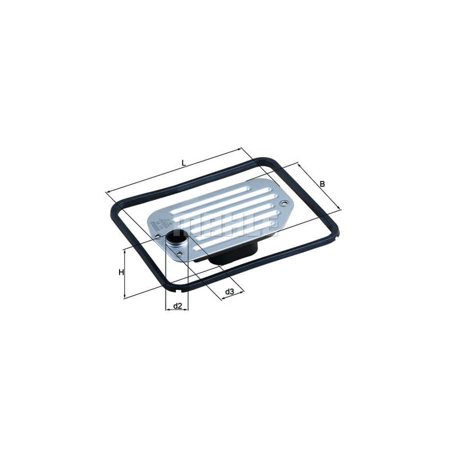 Knecht Hx 85D Hydraulic Filter, Automatic Transmission
