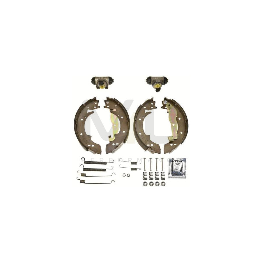 TRW Brake Kit BK1043 Brake Shoe Set with wheel brake cylinder | ML Performance Car Parts