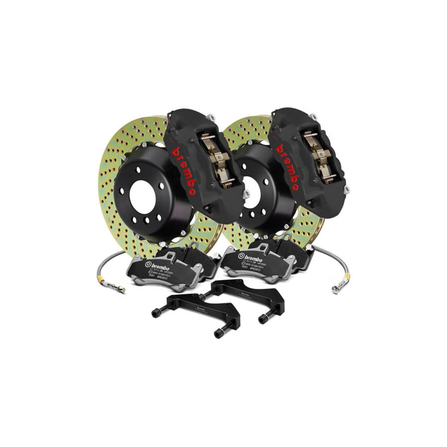 Brembo 2P1.9064AS BMW Toyota Rear GT-S 4-Pistons Drilled 2-piece Big Brake Kit 380x28mm (Inc. 330i, 430i, Z4, Supra) | ML Performance US Car Parts