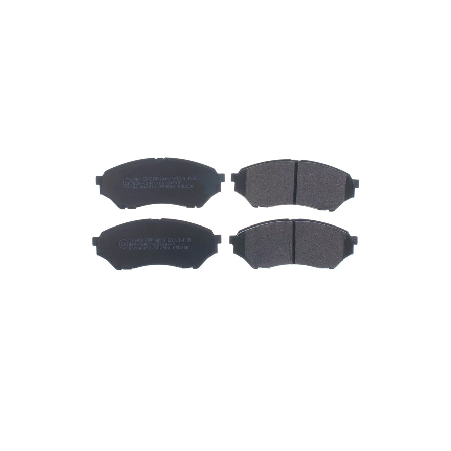 Denckermann B111408 Brake Pad Set for Mitsubishi Shogun Pinin (V60)
