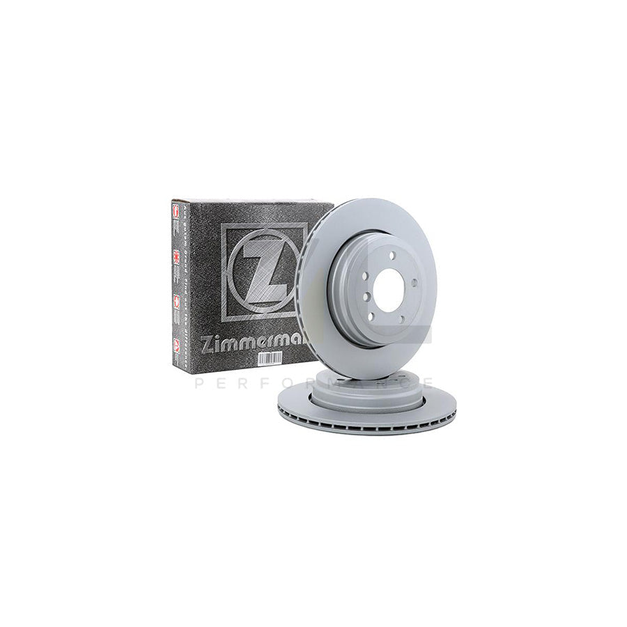 ZIMMERMANN COAT Z 150.3405.20 Brake Disc Externally Vented, Coated, High-carbon - 1 piece